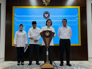 Surplus Neraca Dagang Makin Tipis, Sri Mulyani Ungkap Gegara Ulah Trump