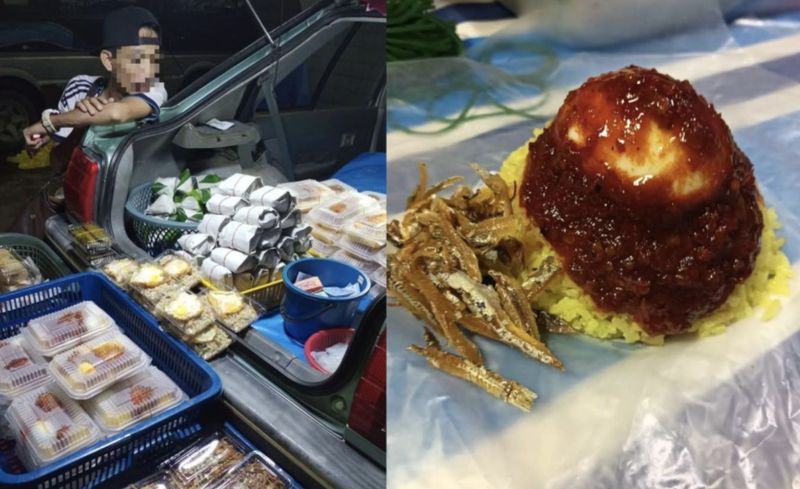 Modus! Pria Ini Jadi Pembeli Nasi Lemak untuk Curi Uang Rp 300 Ribu