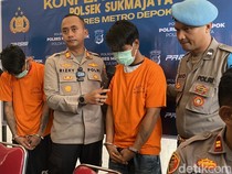 Duo Maling Motor di Depok Ditangkap Polisi, Kerap Beraksi Dini Hari