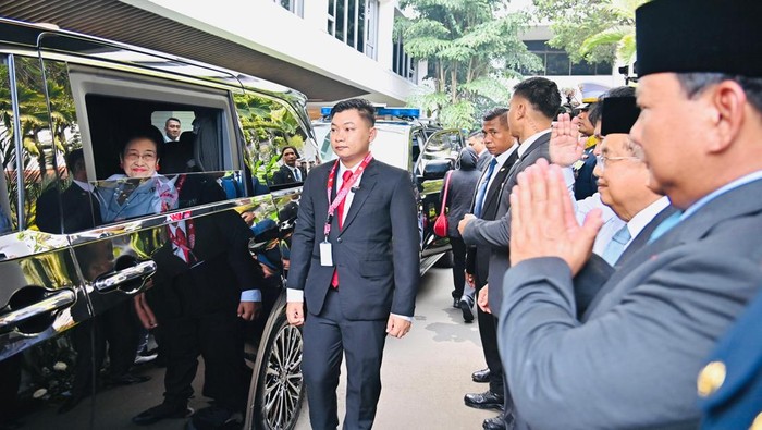 Prabowo dan Megawati di Upacara Hari Pancasila. (Dok. BPMI Setpres) Prabowo dan Megawati di Upacara Hari Pancasila. (Dok. BPMI Setpres)