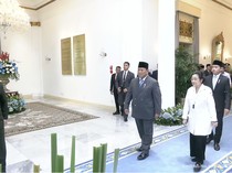 Prabowo-Gibran Bareng Mega di Hari Pancasila, Golkar: Kesempatan Mas Wapres