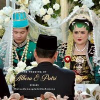7 Foto Pernikahan Putri Habibie dan Rafli Albera, Kental Adat Jawa