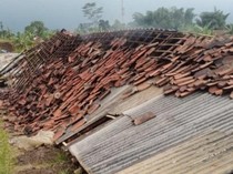 Puluhan Rumah di Ciamis Rusak Diamuk Puting Beliung