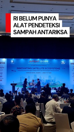 Video: Indonesia Belum Punya Alat Pendeteksi Sampah Antariksa yang Jatuh ke Bumi