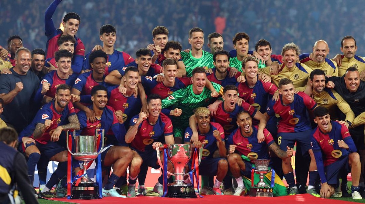 Barcelona akan menghadapi Vissel Kobe sore ini. Foto: REUTERS/Albert Gea