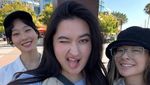 Stephanie Poetri Doyan Ngopi Bareng Teman dan Suaminya