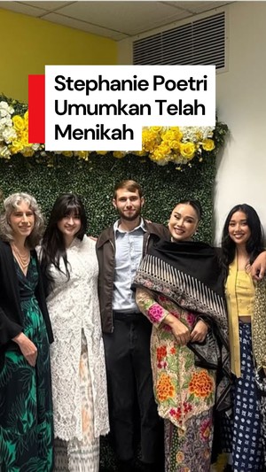 Video: Selamat! Stephanie Poetri Resmi Menikah