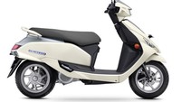 Suzuki e-Access disematkan motor listrik yang mampu menghasilkan tenaga 5,5 dk dan torsi 14,9 Nm. Meski cenderung kecil, namun catatan tersebut diklaim sudah cukup untuk mengakomodasi kebutuhan harian pengendara. Foto: Doc. Suzuki India.