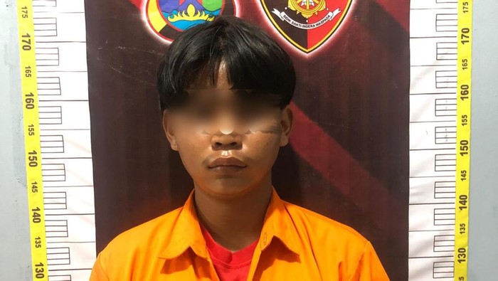 Tampang tersangka S, pembunuh wanita hamil di Tulang Bawang