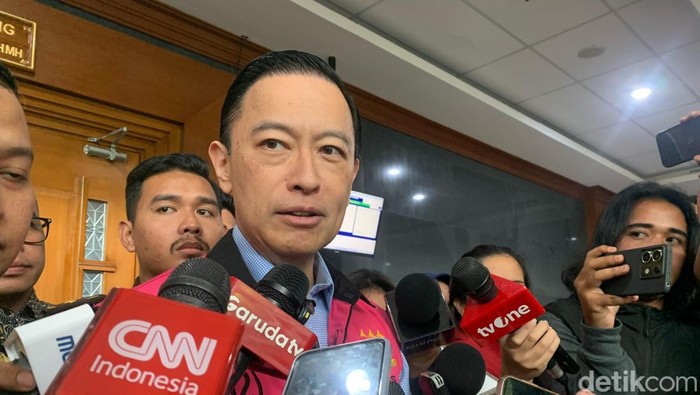 Tom Lembong di Pengadilan Tipikor Jakarta Pusat, Senin (2/6/2025).