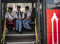 Trans Semarang Gratiskan Layanan Bus untuk Pelajar dan Mahasiswa