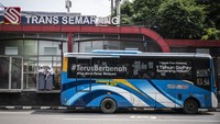 Program BRT Trans Semarang gratis ini diharapkan mampu menjadi contoh bagi kota-kota lain di Indonesia dalam membangun sistem transportasi yang ramah lingkungan, terjangkau, dan nyaman bagi masyarakat. ANTARA FOTO/Aprillio Akbar