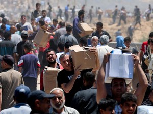 59 Warga Gaza Tewas Akibat Ditembaki Militer Israel saat Antre Bantuan Makanan