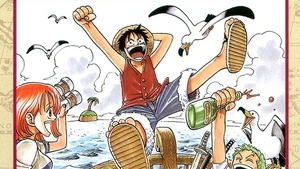 Manga One Piece baru ada di posisi keempat dengan angka penjualan 1.839.799 eksemplar.
