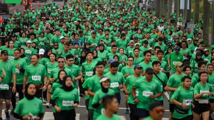 Ajang lari Road to Milo Activ Indonesia Race 2025 sudah memasuki series Bandung akhir pekan kemarin. Ada 7.000 pelari meramaikan.