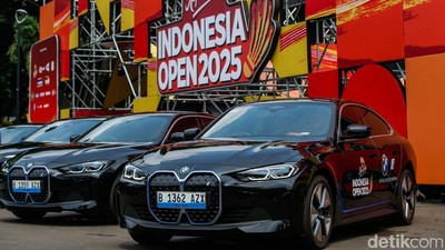 Deretan Mobil Listrik Mewah Mejeng di Indonesia Open 2025