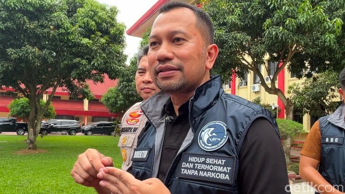 Dirresnarkoba Polda Sumut Kombes Jean Calvijn Simanjuntak. (Finta Rahyuni/detikSumut)