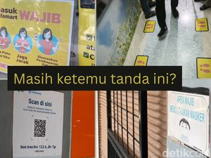 Jejak Pandemi yang Tersisa, Stiker Wajib Masker hingga QR Code PeduliLindungi