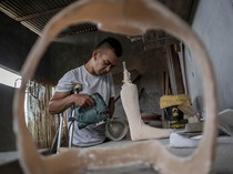 Kaki Palsu Buatan Lembang Beri Harapan bagi Penyandang Disabilitas
