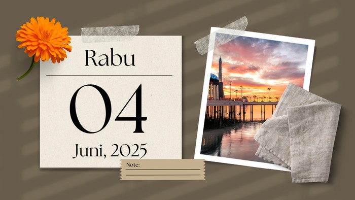 Kalender Juni Makassar per hari.