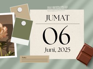 Tanggal Hijriah Hari Ini 6 Juni 2025 Lengkap dengan Jadwal Puasa Sunnah