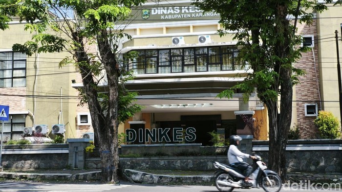 Kantor Dinas Kesehatan (Dinkes) Karanganyar. Foto diunggah Selasa (3/6/2025).