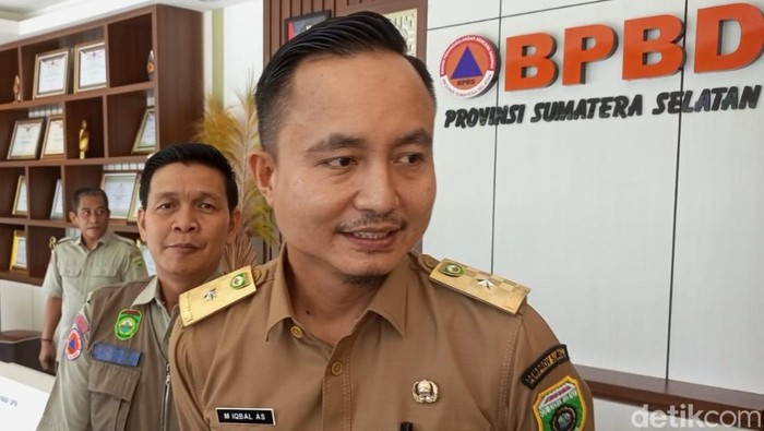 Kepala Pelaksana BPBD Sumsel M Iqbal Alisyahbana