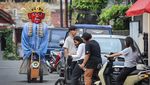 Ondel-ondel Bakal Dilarang Mengamen di Jakarta