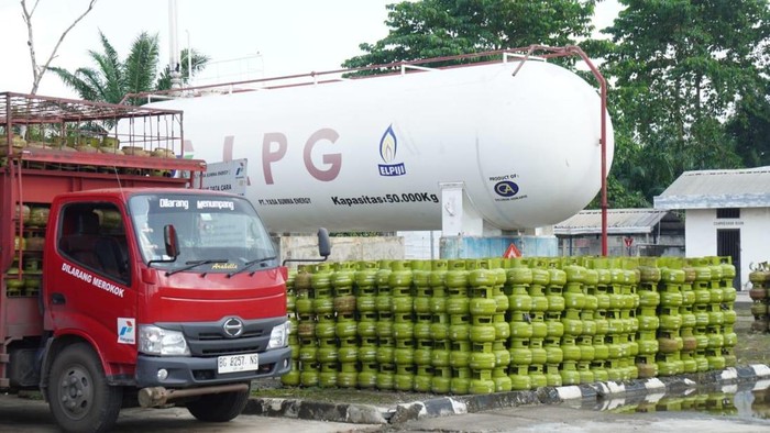 Pasokan LPG untuk Sumsel menjelang Idul Adha.