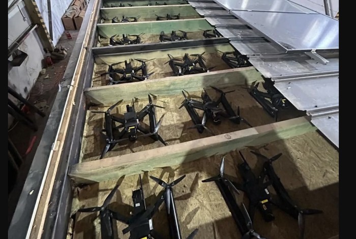 Penampakan drone Ukraina