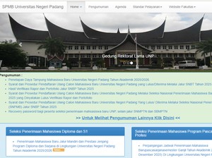 SPMB UNP D3-S1 2025 Dibuka hingga 10 Juni, Seleksi Pakai Nilai UTBK dan Rapor!