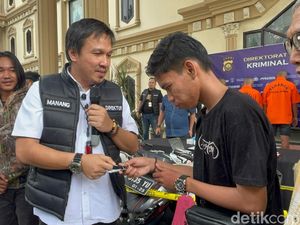 Senyum Sumringah 7 Korban Pencurian di Jambi Motornya Kembali