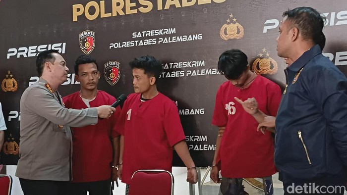 Polisi ringkus 2 pelaku begal marbot masjid di Palembang, Sumatera Selatan
