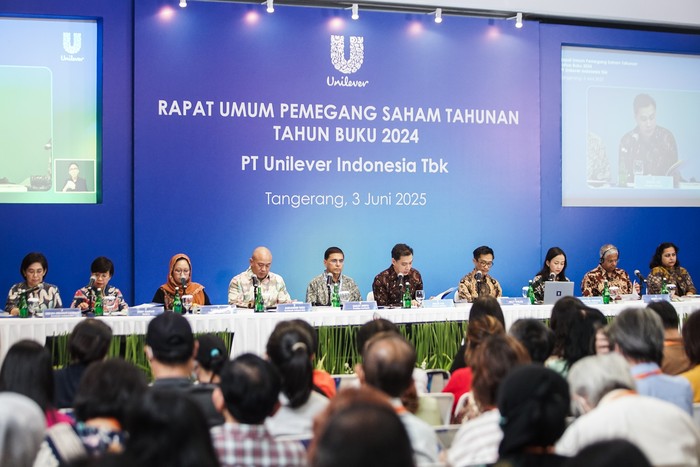 PT Unilever Indonesia, Tbk (Unilever Indonesia) menyelenggarakan Rapat Umum Pemegang Saham Tahunan (RUPST). P