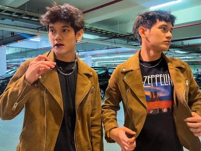 Kakak kembar Davina, Sandri dan Sandro Karamoy