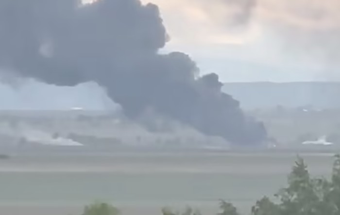 Serangan di pangkalan udara Rusia