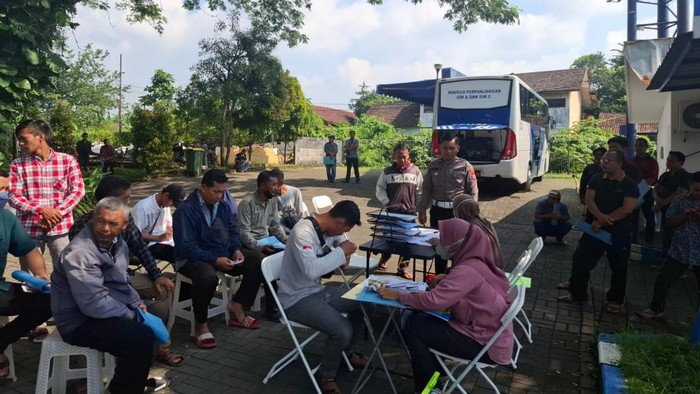 SIM Keliling Satlantas Polres Pasuruan.