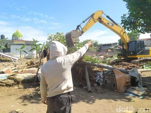Pemkot Mataram Bangun Huntara untuk Korban Penggusuran Pondok Prasi