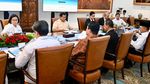 Penampakan Suasana Rapat Paket Stimulus Ekonomi Dipimpin Prabowo