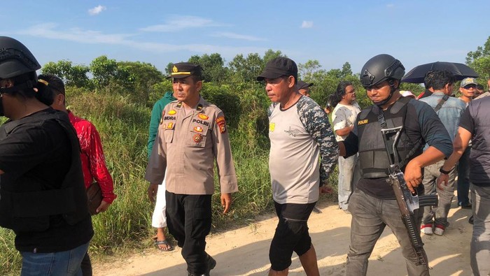 Tim Raga Polda Riau merespons cepat aduan warga soal keributan lahan dan mengamankan 9 orang.