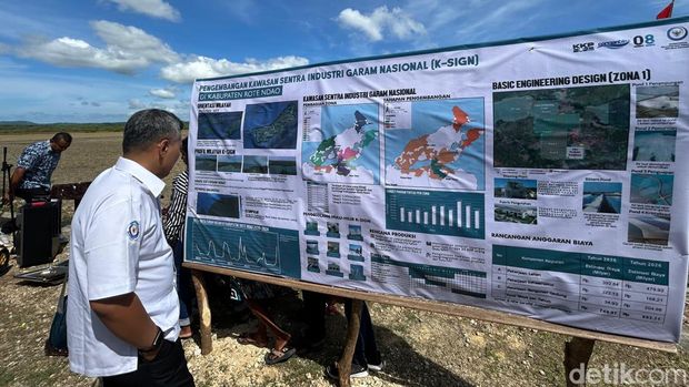 Trenggono Blusukan ke Tambak Garam