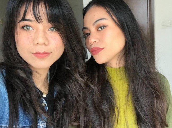 Farah, wajahnya berubah drastis saat hamil.