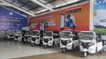 Tampilan Bajaj Maxride Mengaspal di Jalanan Kota Jogja
