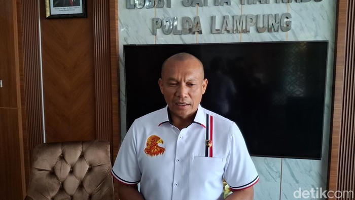 Direktur Ditreskrimum Polda Lampung, Kombes Pahala Simanjuntak
