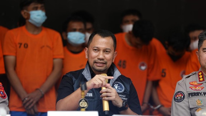 Dirresnarkoba Polda Sumut Kombes Jean Calvijn Simanjuntak