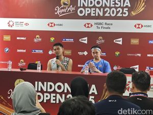 Indonesia Sisakan 5 Wakil di Indonesia Open 2025