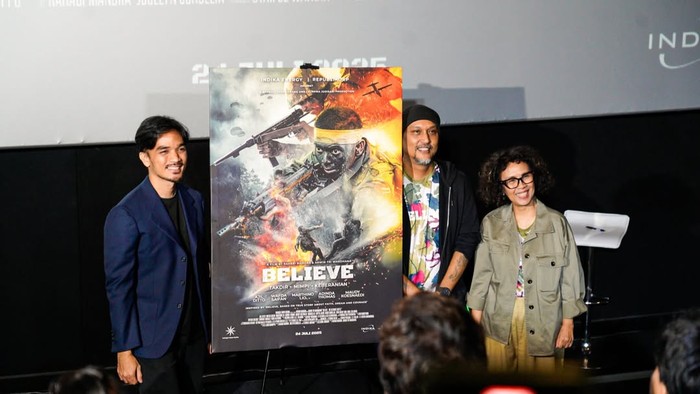 Film Believe - Takdir, Mimpi, Keberanian luncurkan trailer dan poster.