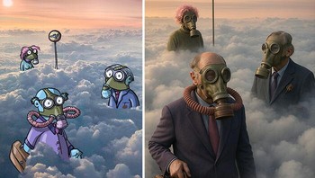 Kota polusi. Foto: Lucas Levitan via Boredpanda