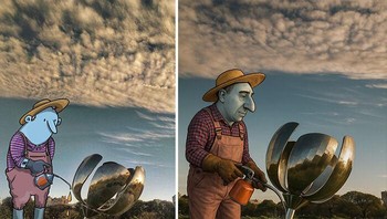 Jika ingin melihat karya lain yang dibuat Lucas bisa menyambangi akun Instagramnya di sini. Foto: Lucas Levitan via Boredpanda