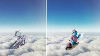 Keduanya masih tetap menarik ya... Foto: Lucas Levitan via Boredpanda